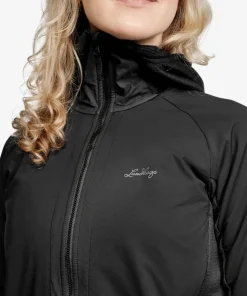Lundhags Women's Padje Windbreaker Hoodie Black