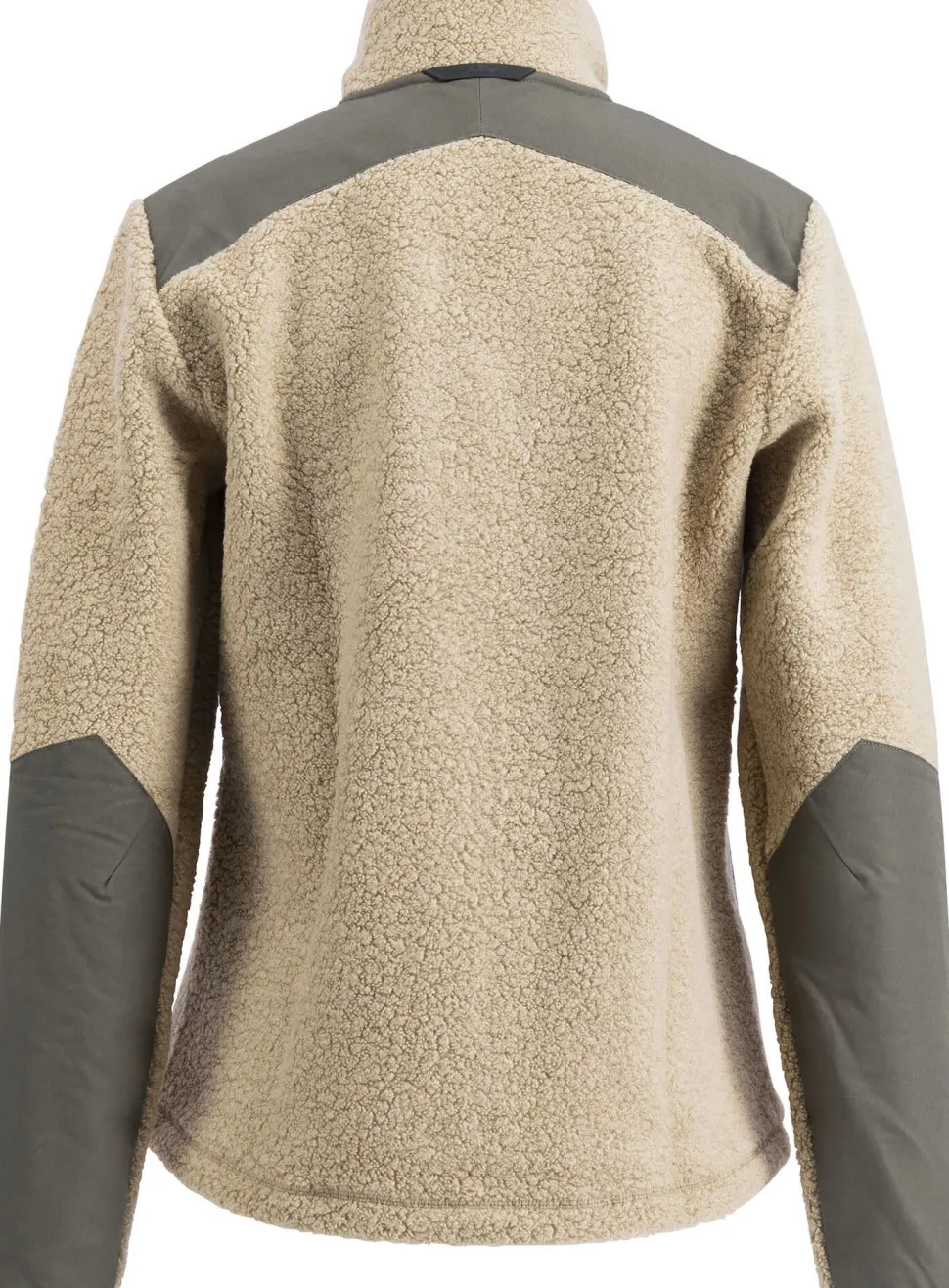 Lundhags Women's Saruk Wool Pile Mid Full Zip Sand