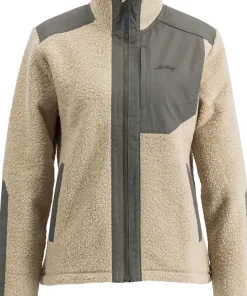 Lundhags Women's Saruk Wool Pile Mid Full Zip Sand