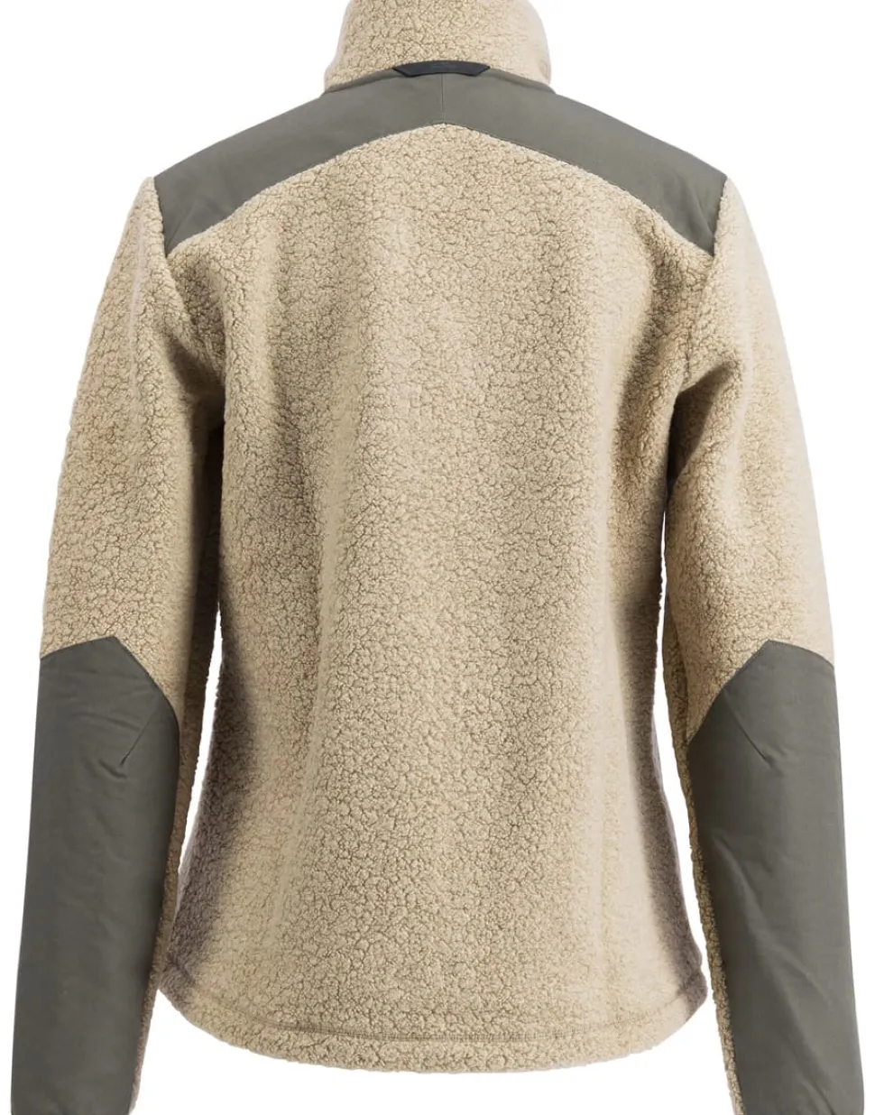 Lundhags Women's Saruk Wool Pile Mid Full Zip Sand