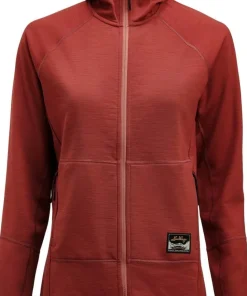 Lundhags Women's Tived Merino Hoodie Rosewood