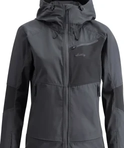 Lundhags Women's Tived Stretch Hybrid Jacket Granite/Charcoal