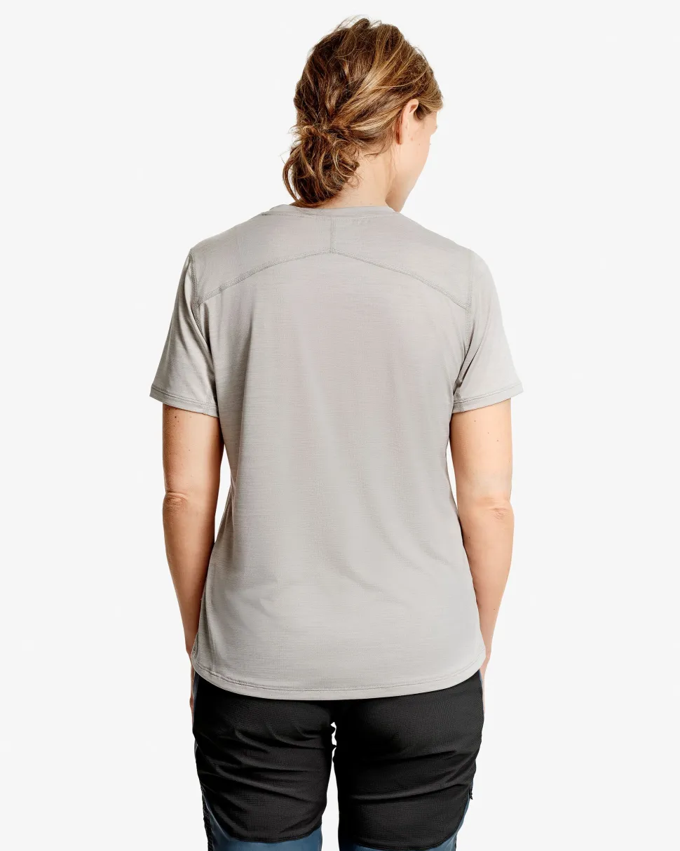 Lundhags Women's Tived T-Shirt Moss Grey