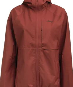 Lundhags Women's Tived Waterproof Jacket Rosewood