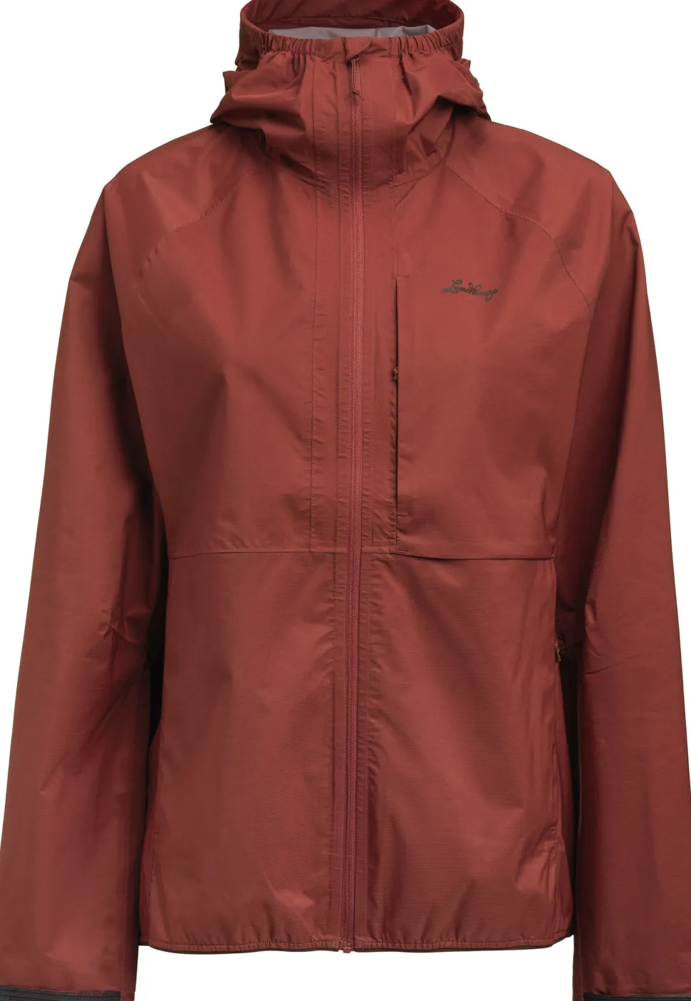Lundhags Women's Tived Waterproof Jacket Rosewood