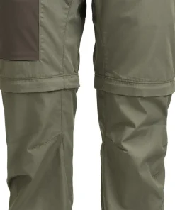 Lundhags Women's Tived Zip-Off Pant Aloe Green/forest Green