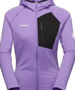 Mammut Women's Aenergy Light ML Hooded Jacket Lavandin-black