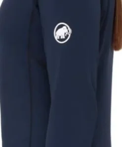 Mammut Women's Aenergy ML Half Zip Pull Marine/Black
