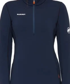 Mammut Women's Aenergy ML Half Zip Pull Marine/Black