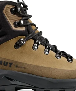 Mammut Women's Ducan III High Lth Gtx Dark Sand-black