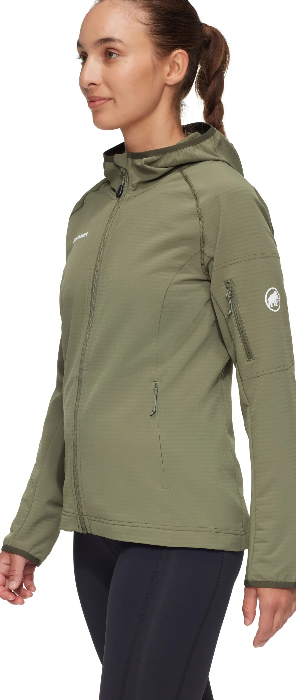 Mammut Women's Madris Light ML Hooded Jacket Marsh