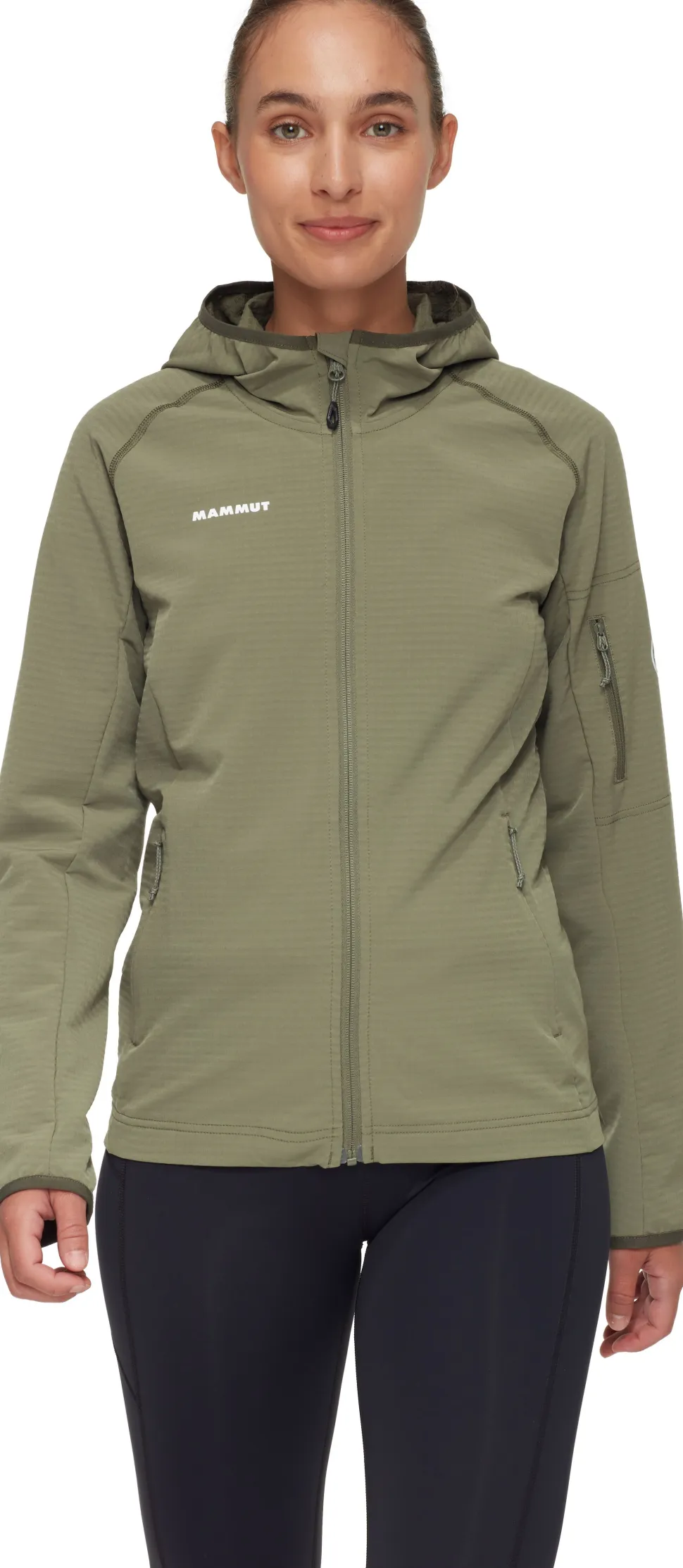 Mammut Women's Madris Light ML Hooded Jacket Marsh
