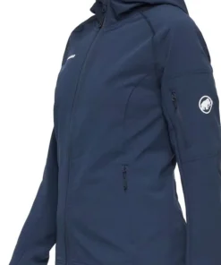 Mammut Women's Madris Light ML Hooded Jacket Marine