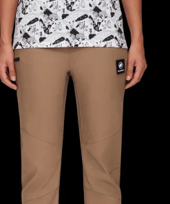 Mammut Women's Massone Pants Dark Sand