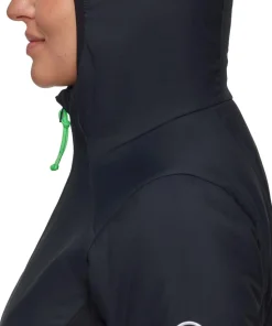 Mammut Women's Rime Air In Hybrid Hooded Jacket Black