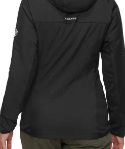 Mammut Women's Rime Air In Hybrid Hooded Jacket Black