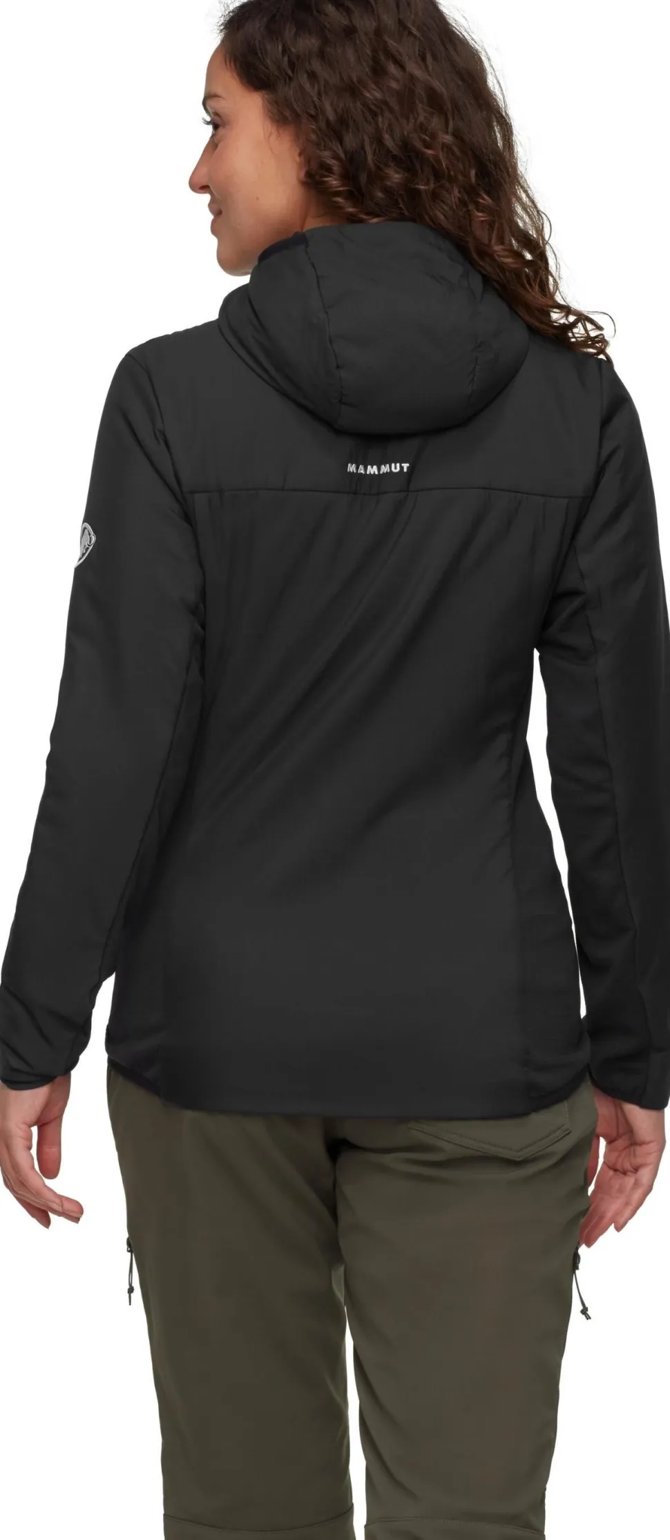 Mammut Women's Rime Air In Hybrid Hooded Jacket Black