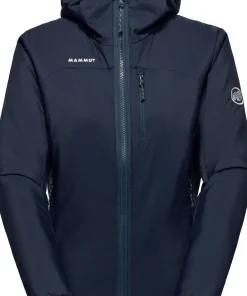 Mammut Women's Rime In Hooded Jacket Marine