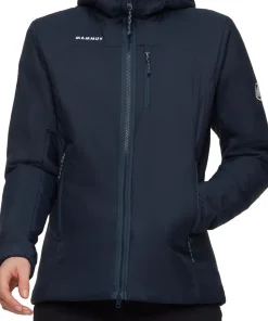 Mammut Women's Rime In Hooded Jacket Marine