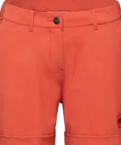 Mammut Women's Runbold Roll Cuff Shorts Terracotta