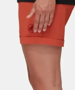 Mammut Women's Runbold Roll Cuff Shorts Terracotta