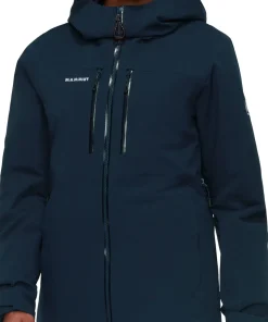 Mammut Women's Stoney Hardshell Thermo Hooded Jacket Marine