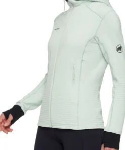 Mammut Women's Taiss Light ML Hooded Jacket Silver Sage