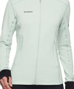 Mammut Women's Taiss Light ML Hooded Jacket Silver Sage