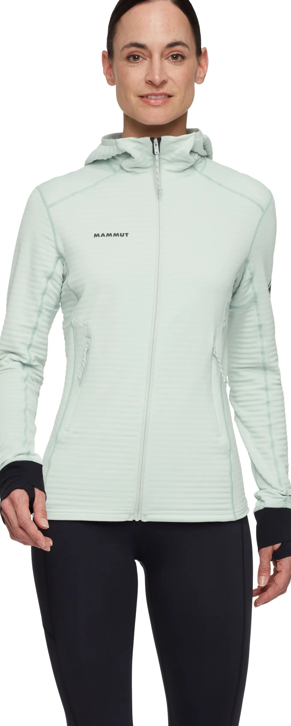 Mammut Women's Taiss Light ML Hooded Jacket Silver Sage