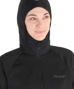 Marmot Women's Lectone Fleece Hoody Black