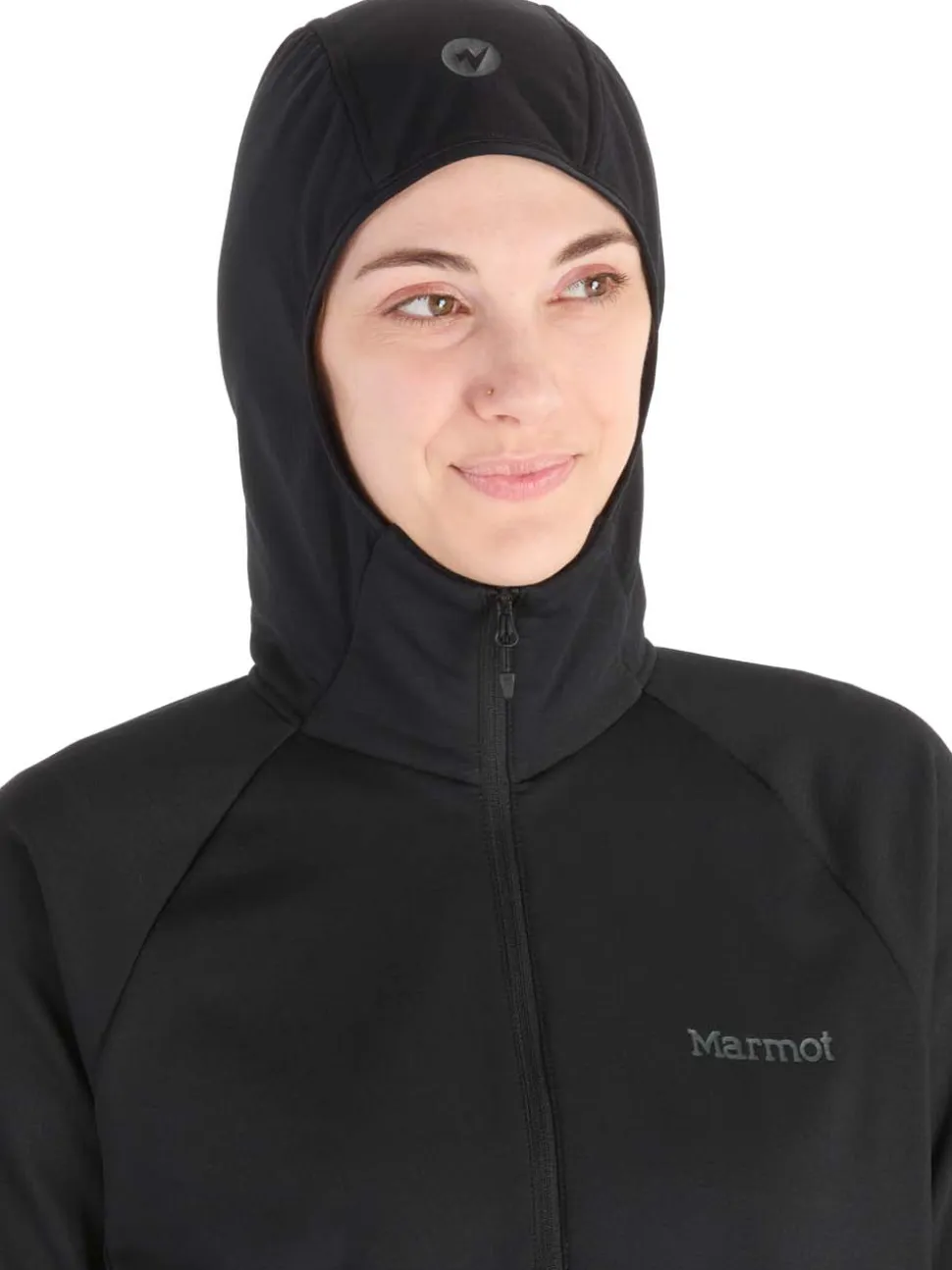 Marmot Women's Lectone Fleece Hoody Black