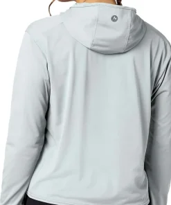 Marmot Women's Airexchange Upf 50 Hoody Boulder Crack