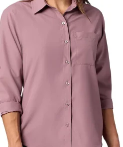 Marmot Women's Airexchange Upf 40 Ls Shirt Light Mauve