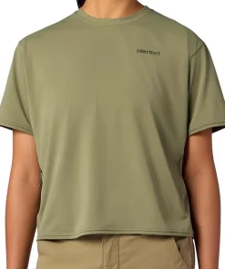 Marmot Women's Airexchange Upf 50 Crew Ss Olive Grove