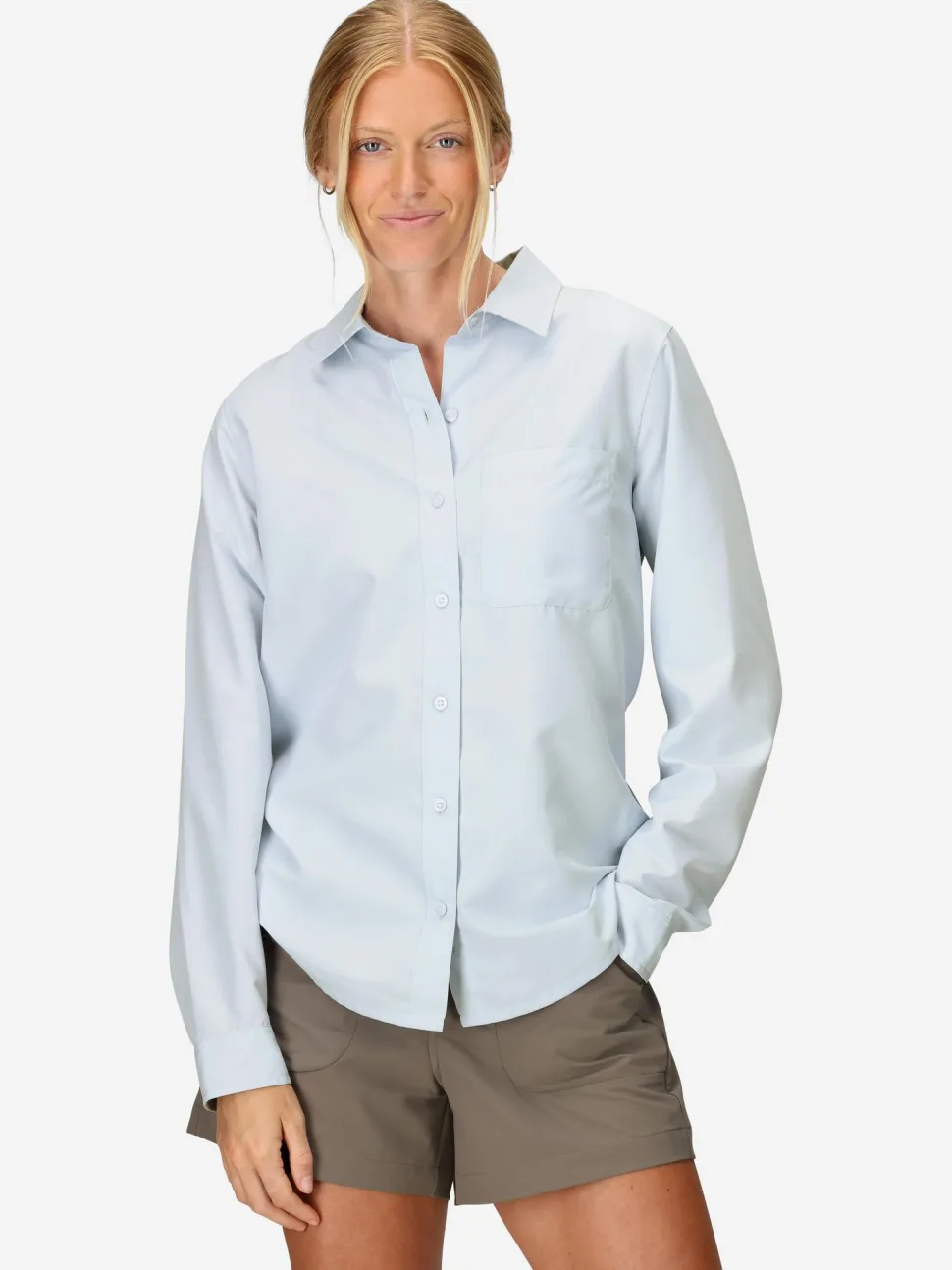 Marmot Women's Airexchange Upf 40 Ls Shirt Vapor