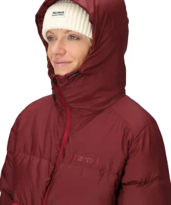 Marmot Women's Guides Down Hoody Acai Berry/Red Mulberry