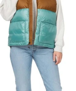 Marmot Women's Guides Down Vest Hazel/Blue Agave