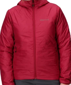 Marmot Women's MonoQuilt Hoody Red Mulberry