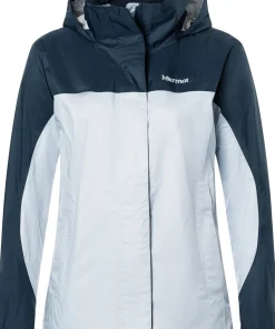 Marmot Women's Precip Eco Jacket Thunderhead/vapor