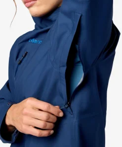 Marmot Women's Precip Evo Pro Jacket Nightfall Navy