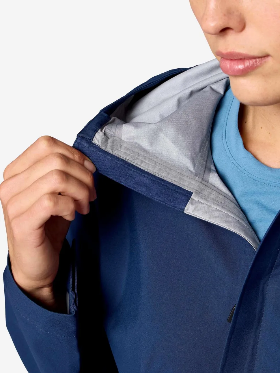 Marmot Women's Precip Evo Pro Jacket Nightfall Navy
