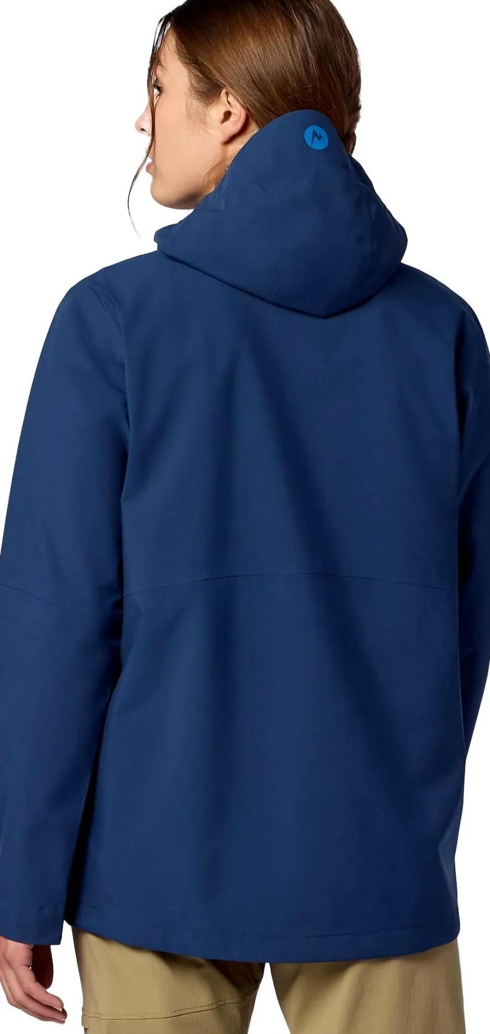 Marmot Women's Precip Evo Pro Jacket Nightfall Navy