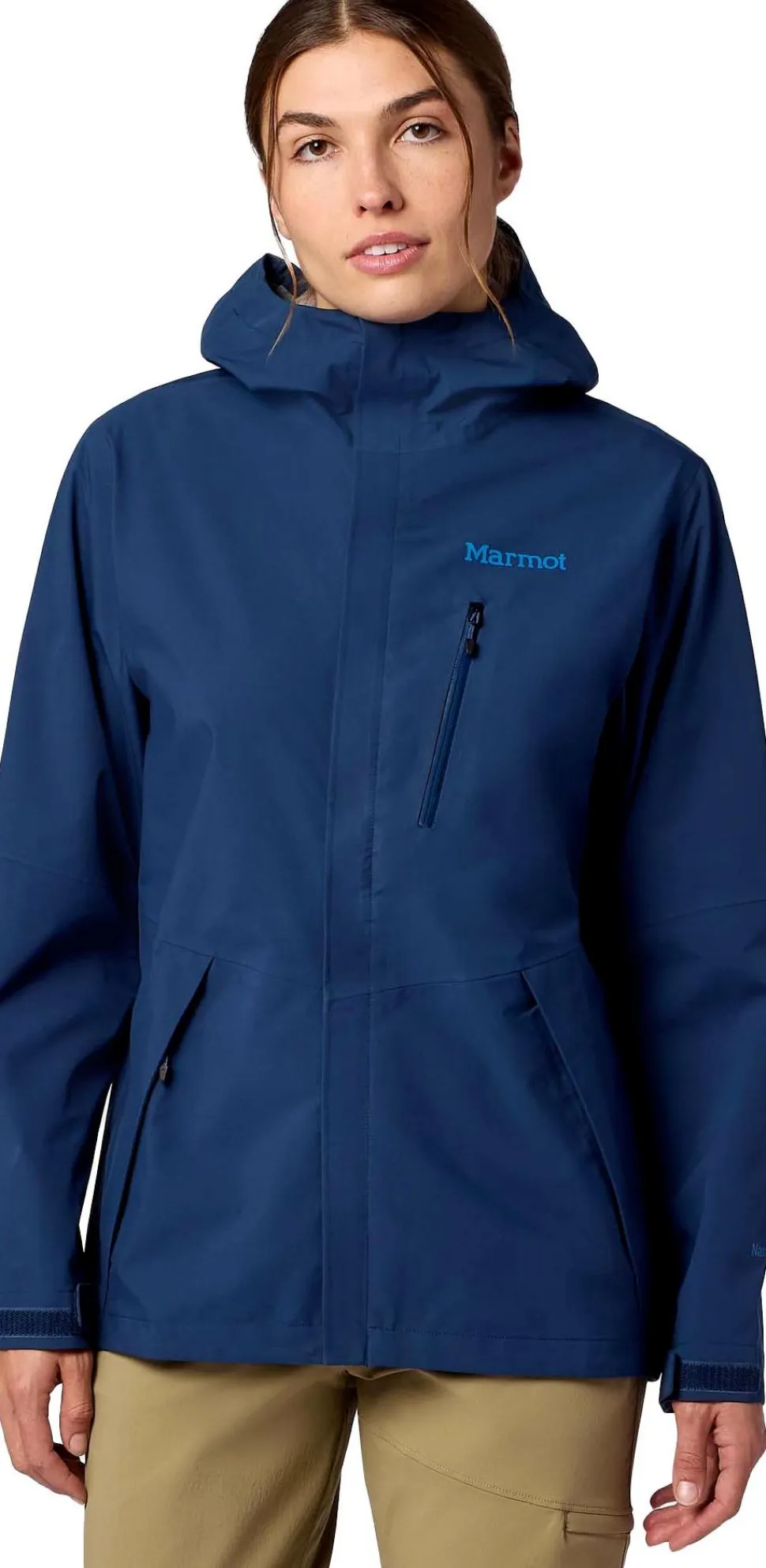 Marmot Women's Precip Evo Pro Jacket Nightfall Navy