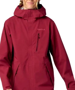 Marmot Women's Precip Evo Pro Jacket Cosmos Red