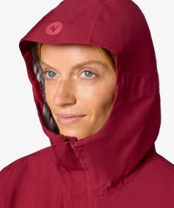 Marmot Women's Precip Evo Pro Jacket Cosmos Red