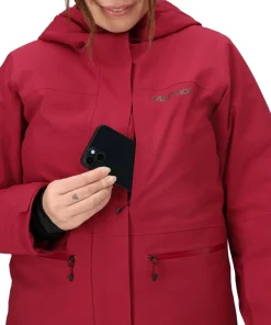 Marmot Women's Refuge Insulated Jacket Red Mulberry