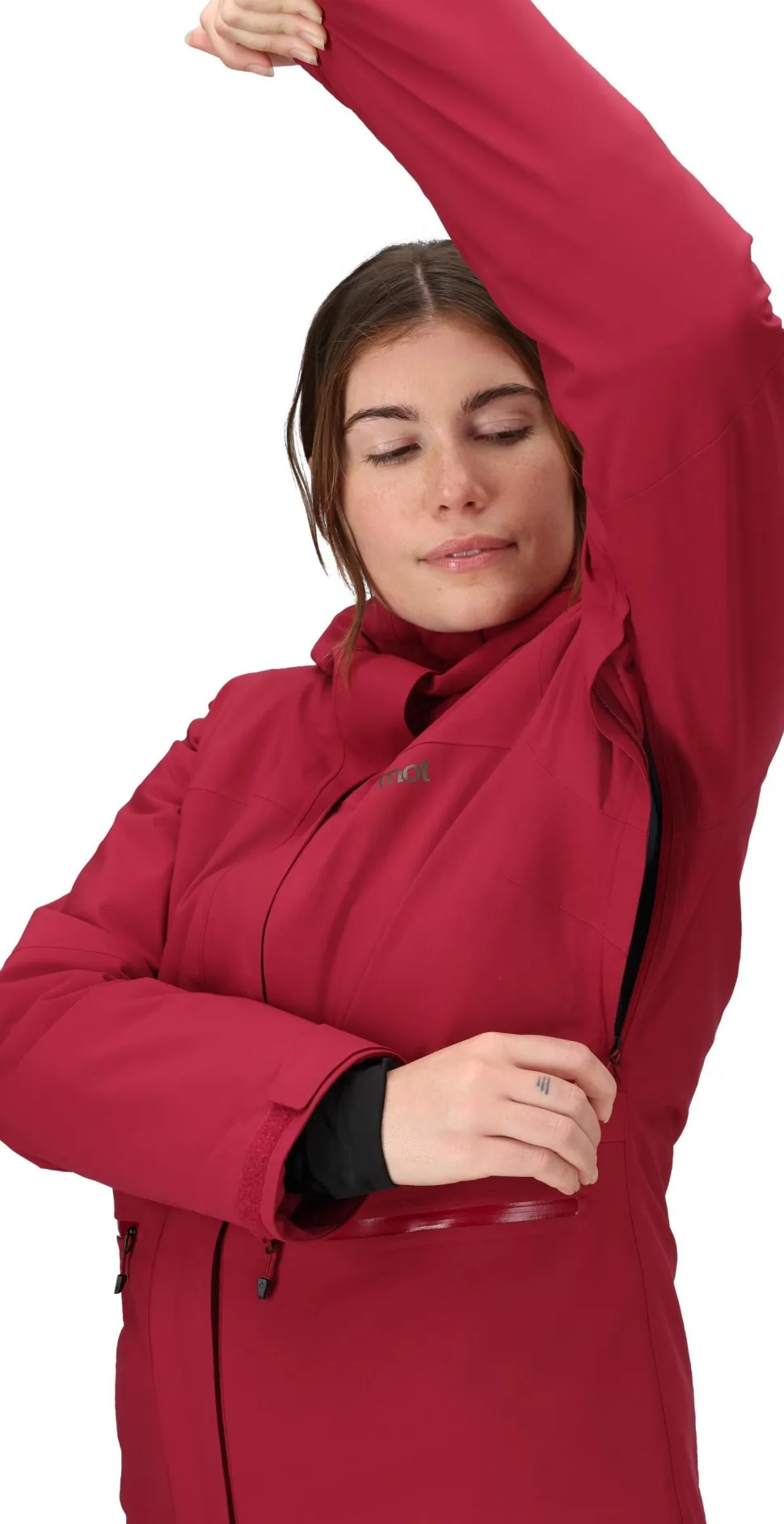 Marmot Women's Refuge Insulated Jacket Red Mulberry