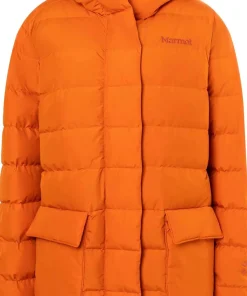 Marmot Women's Warmcube Gore-Tex Golden Mantle Jacket Tangelo