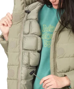 Marmot Women's Warmcube Gore-Tex Golden Mantle Jacket Vetiver