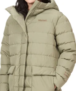 Marmot Women's Warmcube Gore-Tex Golden Mantle Jacket Vetiver